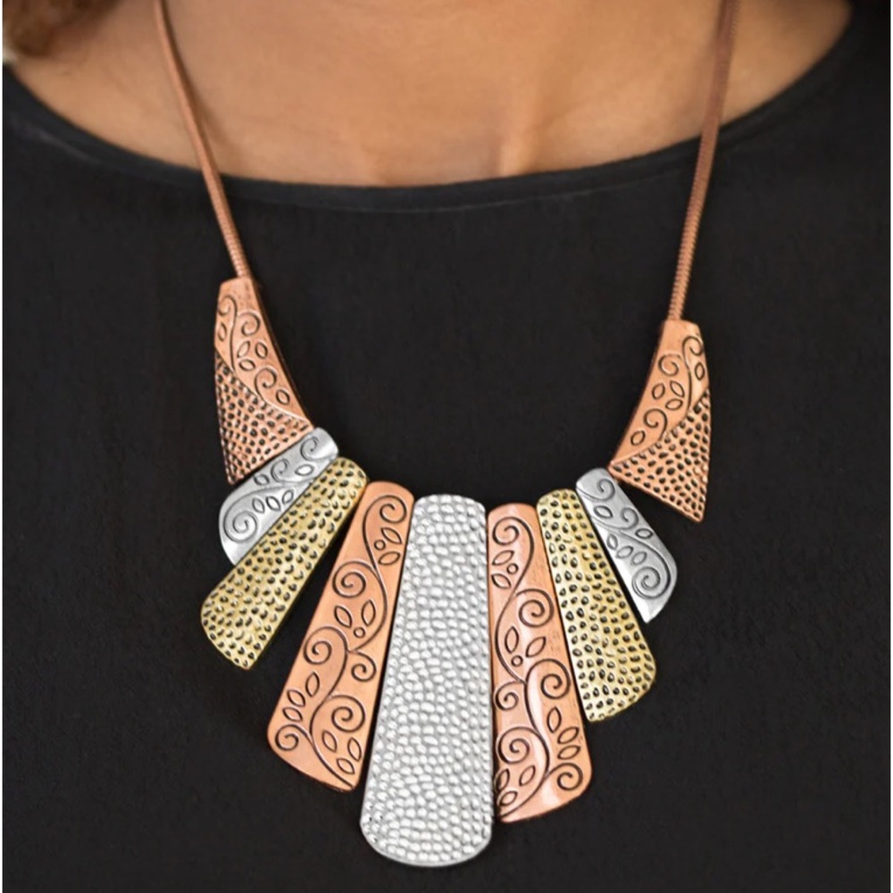 ❤️4 for $20 ❤️ UnTamed Copper Necklace Paparazzi